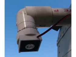 Ventilation bracket - 1 inch PVC to 30mm fan