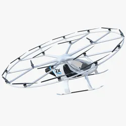 Volocopter 2X Rigged 3D model