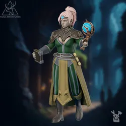 Warrior Woman Elf Witch
