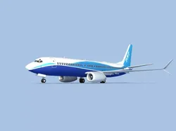 Boeing 737-800 Max Boeing Aircraft 3D model