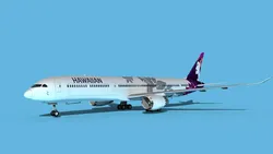 Boeing 787-10 Hawaiian Airlines 3D model