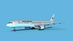 Boeing 787-10 Japan Airlines 3D model