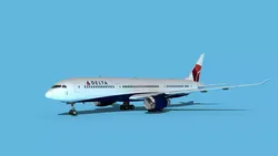 Boeing 787-9 Delta Airlines 3D model