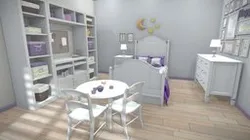 Child's Bedroom Lowpoly