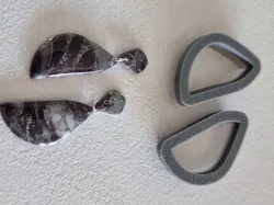 Clay earring cutter - Free 3D Print Model