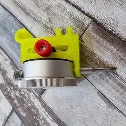 dial gauge mount for bed leveling