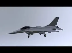 F16 falcon low poly Free low-poly 3D model