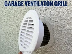 Garage Ventilation Grill - Free 3D Print Model