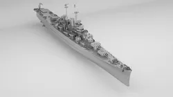 Oregon City Class Cruiser - Albany - Rochester - Northampton 3D model