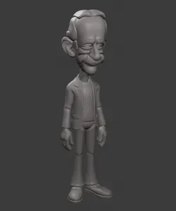 Santi Rodriguez 3D Caricature