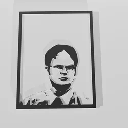 Schrute Dwight The Office Decor - Wall Art Onecolor