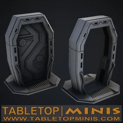 Sci Fi Blast Door Small