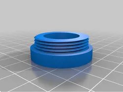 Thermostat adapter for Oventrop M30x1.5 screw M30x1.0 nut