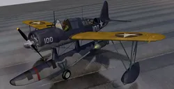 Vought OS2U Kingfisher 3D model