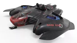 Advanced Combat Drop Shuttle Black 3D model