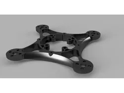 Bare Bones 76mm Frame for 1103 motors and SuperS 16x16 Stack.