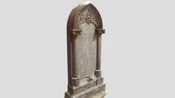 Carved headstone - Rookwood Cemetery  Sydney.