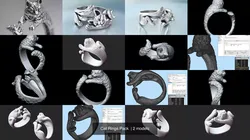 Cat Rings Pack