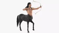 Centaur with Bow and Arrow 3D model