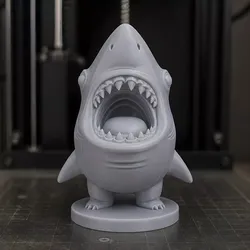 Chibi Shark Miniature 3D Print Model 3D print model