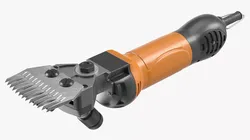 Electric Sheep Shearing Machine with Vent Holes Orange 3D model