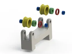 Filament roller for Wanhao Duplicator i3