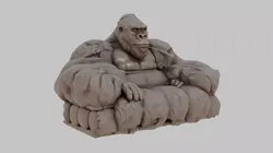 Gorilla Armchair 3D model