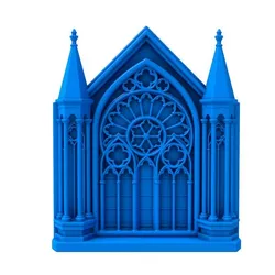 Gothic Window  /  Window  / Gothic Window  stl