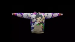 Hunter x Hunter Anime Hoodie Low-poly 3D model