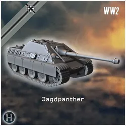 Jagdpanther German heavy tank destroyer (3) - Germany Eastern Western Front Normandy Stalingrad Berlin Bulge WWII