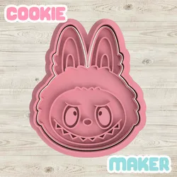 Labubu cookie and dough cutter - Animal Cookies - Cookie Maker