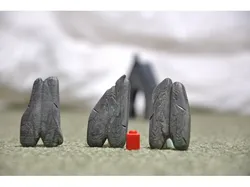 menhir stones 1/87 and 1/100 scale