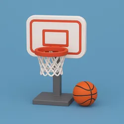 Mini Basketball Hoop with Stand and Ball