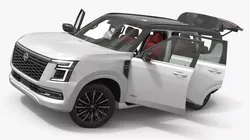 Patrol 2025 Luxury Family Utility White Rigged 3D model
