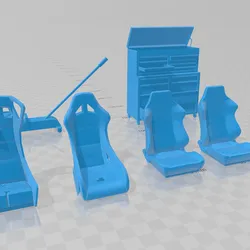 Race seat package and tools