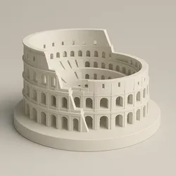 Roman Colosseum - 3D Printable Model | One of the New 7 Wonders of the World
