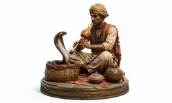 Snake Charmer Character 3D model