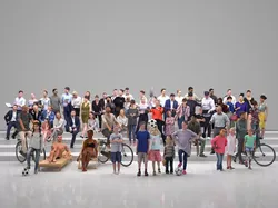Various Character Models 3D model