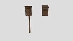 Wooden Mailboxes