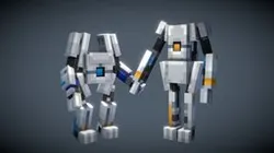 Atlas and P-Body (Low Poly)