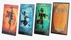 Avatar Collectible Game Cards Multicolor 3D model