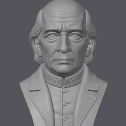 Busto del patriota mexicano Miguel Hidalgo - El Cura