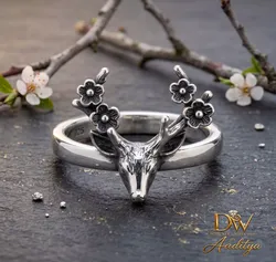 Deer Ring 3D print model