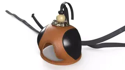 Falcon Hunting Hood Leather 3D model