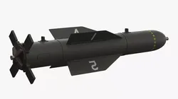 GBU-57 Bunker Buster 3D model