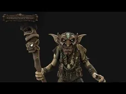 Goblin Shaman Low-poly 3D model
