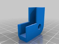 Heated bed glas plate holder