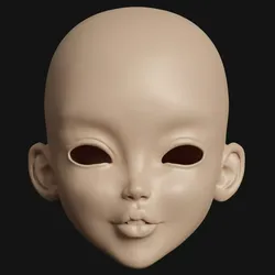 Keira bjd Head HeadArt Headspace CreativeHead ArtisticHead 3D model