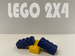 LEGOs-PRECICE 2x4 Brick  - Free 3D Print Model