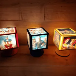 lithophane lamp
